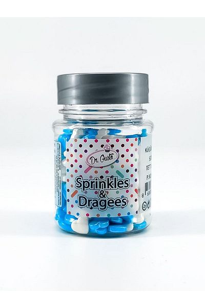 Dr. Gusto 45 g Blue Pearlescent Small Heart