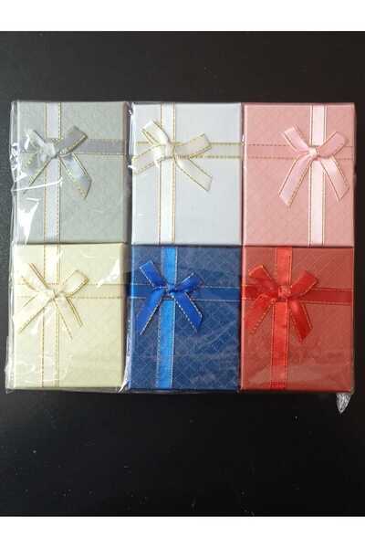 sk maden KARTON TAKI KUTUSU 12 LİK PAKET ÇOK RENKLİ