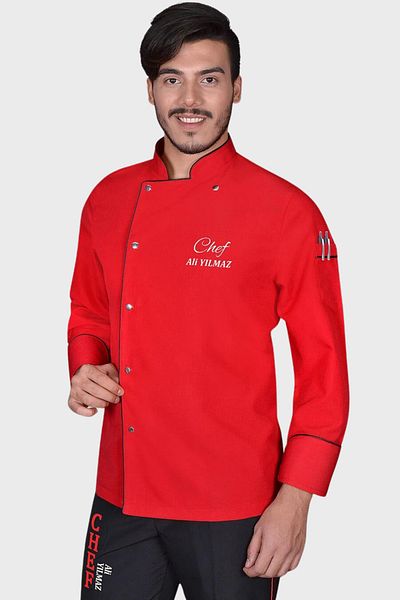 Üniformanya Chef Dress - Name Gift, Chef Jacket & Clothes, Chef Cook Jersey