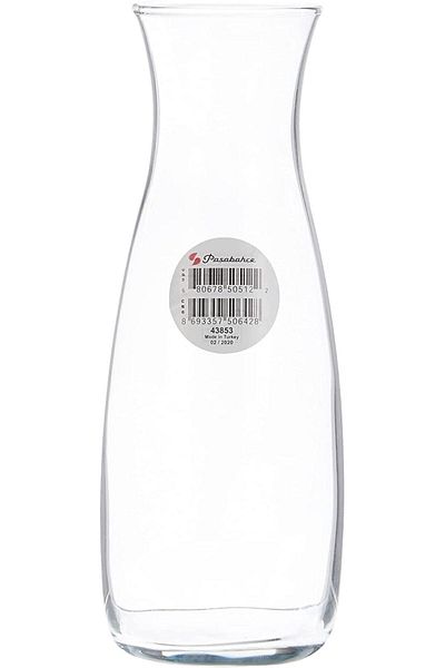 Paşabahçe Decorative Small Size Flower Pot Glass Vase, Size 20 Cm, Volume 500 Cc