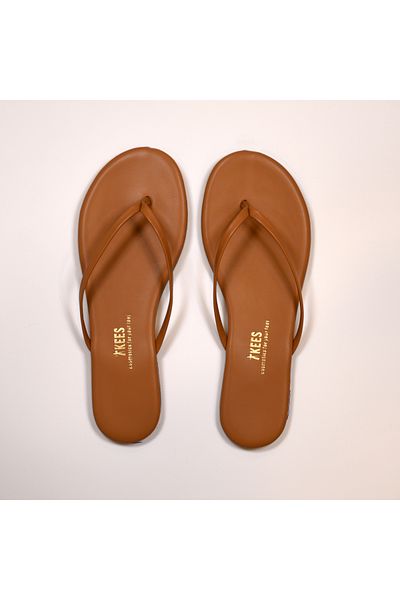 Tkees Flip-flops de zi cu zi clasici Camel Chic pentru femei