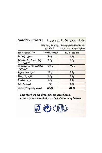 TURK GARDEN Corn Flakes Corn Flakes 500 Gr 2 Pack