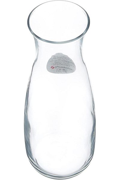 Paşabahçe Decorative Small Size Flower Pot Glass Vase, Size 20 Cm, Volume 500 Cc