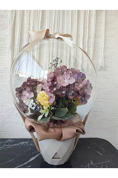 Genel Markalar Büyülü Balon-Kahve Çiçek Buketi Doğum & Sevgililer Günü Yıldön...