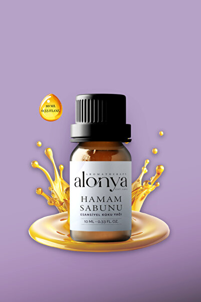Alonya Hamam Sabunu Esansiyel Uçucu Koku Yağı Buhurdanlık Esansı Oda Kokusu A...