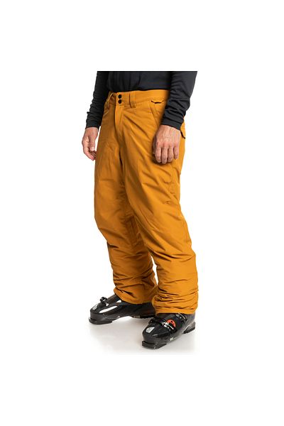 Quiksilver Estate Pt بنطال تزلج على الجليد بني للرجال بنطال تزلج على الجليد للرجال