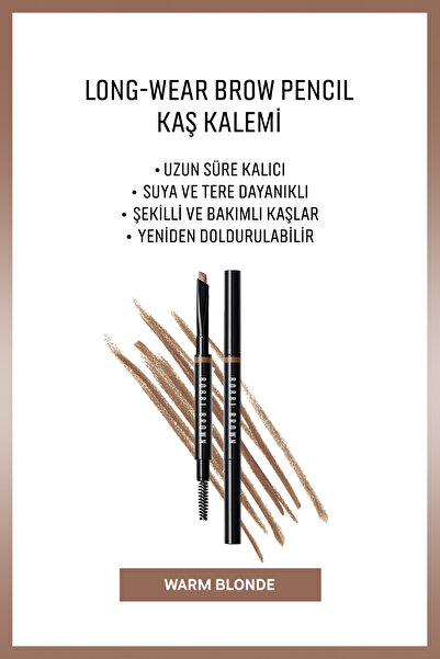 BOBBI BROWN Long-Wear Brow Pencil Kaş Kalemi-Warm Blonde