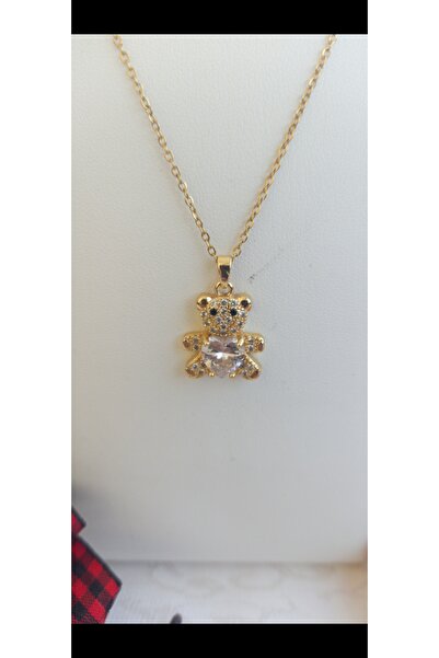 celica قلادة على شكل قلب الدبدوب