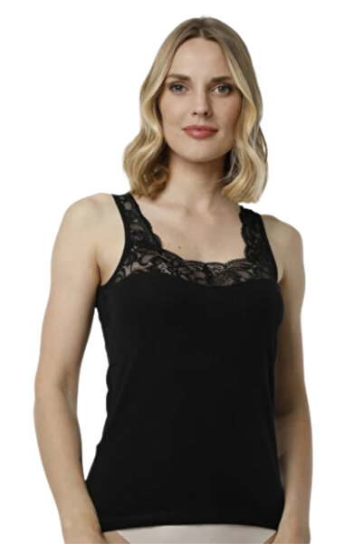 Eritqaa Women's Undershirt with Laced Design