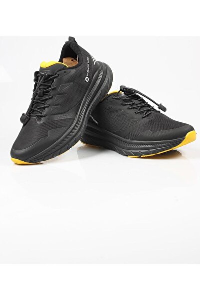 Hammer Jack Men's Laceless Sports Shoes 24801 - Black - 44