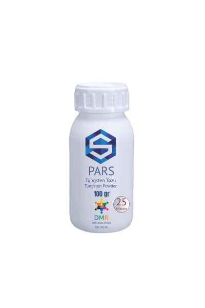 Pars Tungsten Tozu 25 Mikron 100 gr