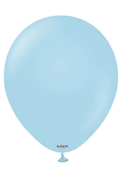 Kalisan Kali̇san Makaron Blue Latex Balloon 12 Inches