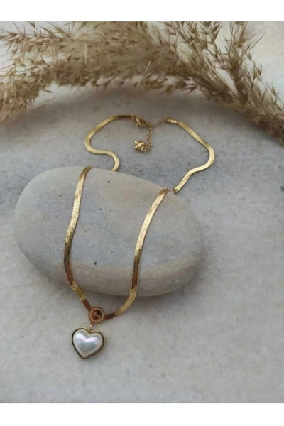 Takıtolia Aşk İncili Kalp Çerçeveli Çelik 14 Şubat Sevgiliye Özel Hediye Kutu...