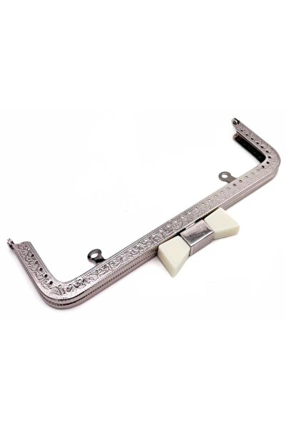 angel çanta aksesuar ملحق حقيبة نموذجية بشريط أبيض فضي مقاس 20 سم من Angel - ...