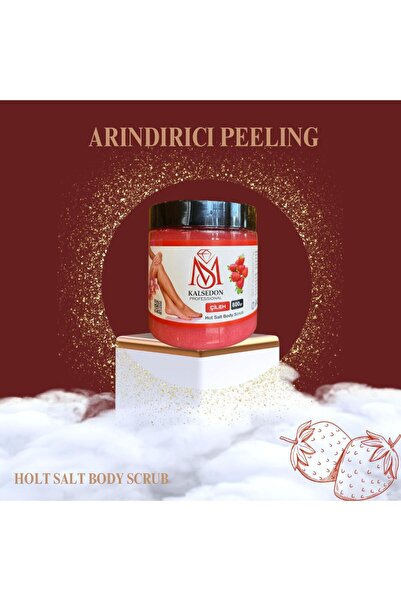 MS Kalsedon PROFESSİONAL MS KALSEDON çilek özlü vücut peelingi-body scrub 800ml