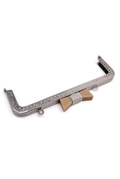 angel çanta aksesuar Geantă Angel de culoare argintie de 20 cm - Model cu pan...