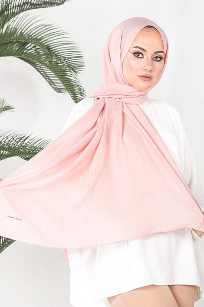 HAREM SCARF Σάλι Incila σε πούδρα
