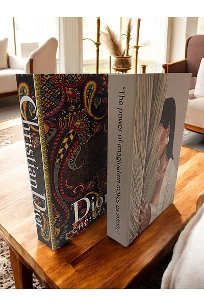 Saccura Decor Decorative Book Box Set, Bohemian Lux Box Set of 2