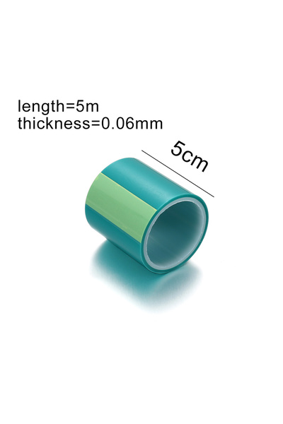 Choice أزرق فاتح 5 متر 5-10 متر/لفة شريط ورقي بدون درزات بدون أثر للاستخدام ا...