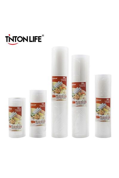 Choice 5pcs Food Vacuum Sealer Storage Saver Bags Vacuum Plastic Rolls 5 Size Bags For Kitchen Vacuum Seale