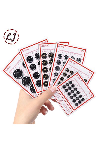 Choice St Lucas Brass Metal Snap Button DIY Doll Clothes Metal Invisible Snap Buckle Doll Clothing Garme...