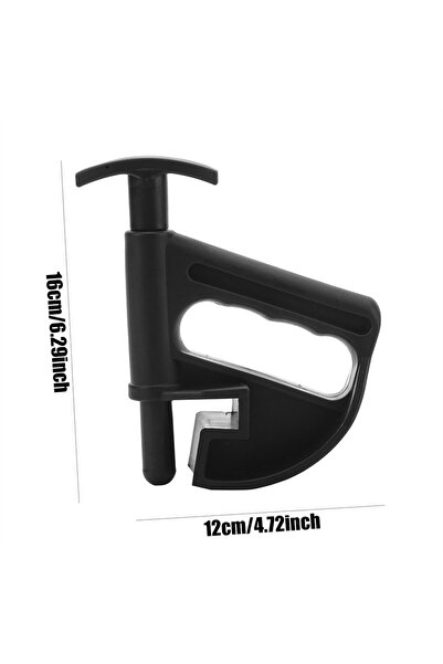 Choice 1 قطعة سوداء 1/2 قطعة مشبك خرزي عالمي لأداة تغيير إطارات السيارة، أداة...