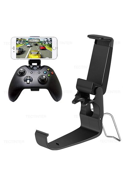 TECTINTER Black Mobile Cell Phone Stand For Xbox One S/slim Controller Mount Handgrip For Xbox One Slim Gamepa