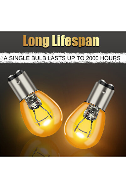 Choice 10PCS 1157 Bulb Brake Light Bulbs High-low Feet Turn Signal Bulb Replacement For Marker Tail Runn...