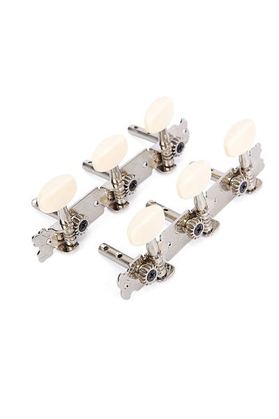 Choice B 6pcs Guitar String Tuning Pegs Tuners Acoustic/folk Guitar Machine Heads Chrome Part 3r 3l Guitar.