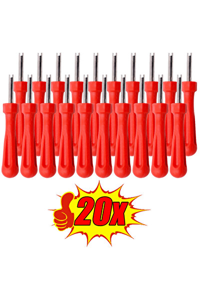 Choice 20 قطعة 1/20 قطعة أدوات إزالة صمام الإطارات للسيارة والدراجة النارية و...