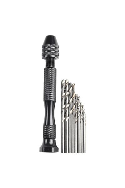 Choice 11pcs Set Hand Drill 0.8mm-3.0mm Drill Bits Set For Models Hobby Diy Woodworking Drilling Rotary Too