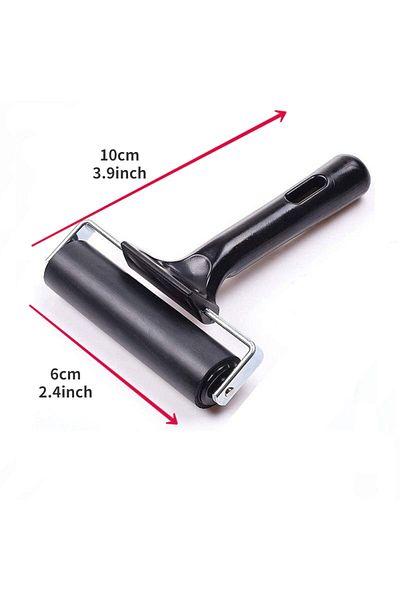 Choice 6cm 6/10cm Brayer Roller Mat Tweezers Remover Set Craft Stamping Brayer Tools For Crafting Printmaki
