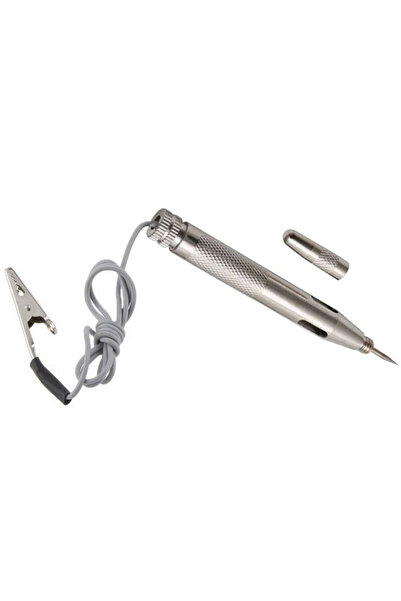 Choice قلم اختبار مسبار الجهد 6 فولت - 24 فولت دائرة نحاسية تيار مستمر 6 فولت / 12 فولت / 24 فولت ضوء الصمامات الكهربائية قلم رصاص...