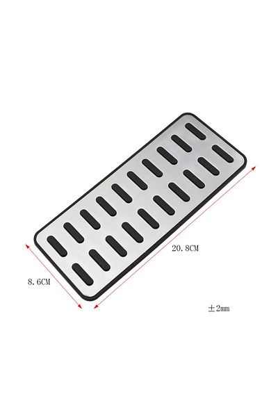 Choice 1 Pc Rest Pedal Car Foot Rest Pedal Auto Pedal Cover For Hyundai Ix25 Creta Accent Verna Solaris For