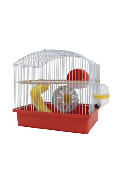 Dayang Oval Çatı Renkli Hamster Kafesi TR-27x20.5x25 Cm