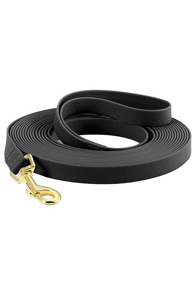 Choice 3m Midnight Black Dog Leash Long Pvc Leashes 3m 6m 9m 12m 15m Easy Clean Waterproof Walk Training Du