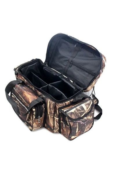 Choice black 50*30*25cm Waterproof Fishing Bag Nylon Large Capacity Multi-Purpose Fishing Tackle Bag Two-La