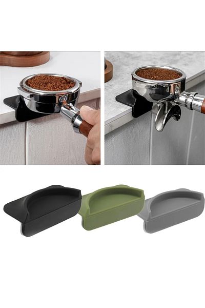 Choice Silicone Espresso Coffee Tampers Mat Corner Mat Non-slip Coffee Press Pad For 51/54/58mm Portafil...
