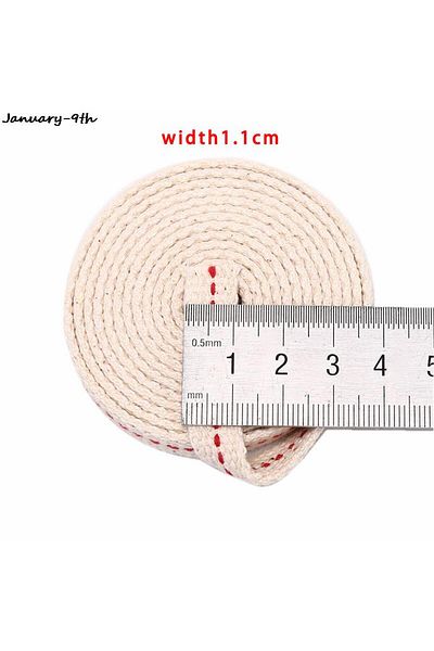 Choice A 1meter Kerosene Lamp Wick Braided Cotton Flat Oil For
