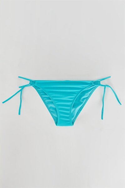 pieces of melon Acik Mavi Yandan Ipli Bikini Alti