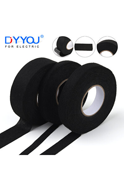 Choice3 شريط لاصق أسود بطول 15 مترًا وقطر 15 مم، يُستخدم لعزل حجرة محرك السيا...