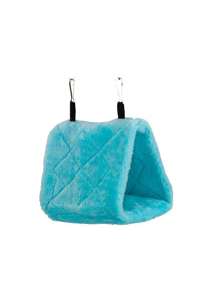Choice Blue Pet Bird Parrot Cages Warm Hammock Hut Tent Fashion Bed Hanging Cave For Sleeping And Hatching