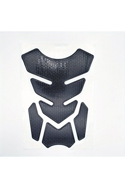 Choice ملصق ثلاثي الأبعاد عالمي أسود لحماية خزان الوقود والزيت والبنزين لدراج...