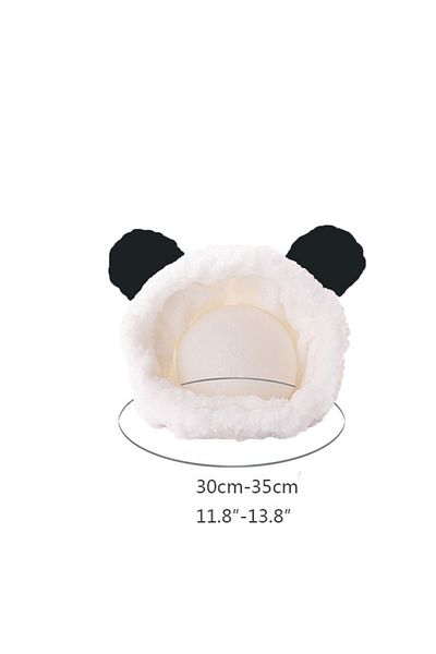 Choice White Black Bear Cute Bear Rabbit Hooded Pet Cat Dog Accessories Cosplay Cat Hat Winter Lovely New Y