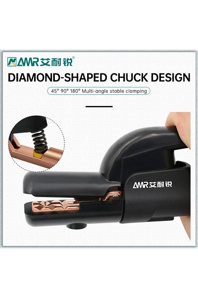 Choice Welding Electrode Holder 300 A Copper Heavy Duty Jaw Holding Pliers Electrode Clamp Of Welding Ma...