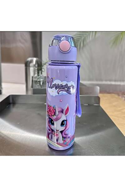 Choice 700ml Purple 23.67oz Cute & Durable Space Cup BPA-Free High Temperatur...