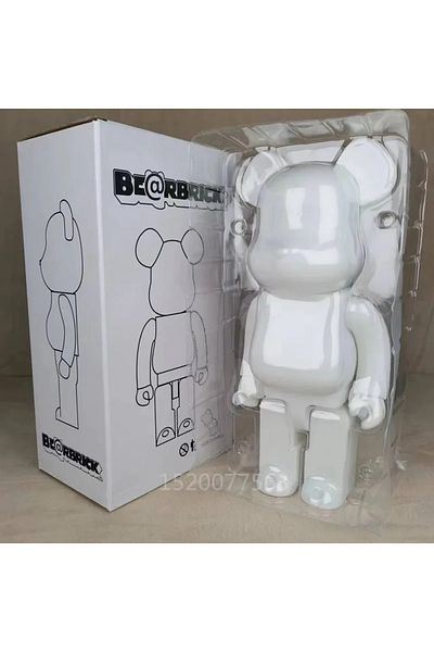 Choice Box Packaging High Quality Black White Bearbrick Diy Assembly 28cm Galaxy Painting Bear 3d Model Min