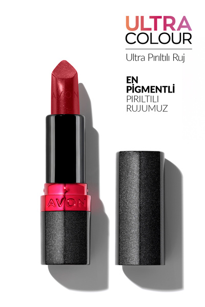 AVON Ultra Pırıltılı Ruj - Scarlet Starlet