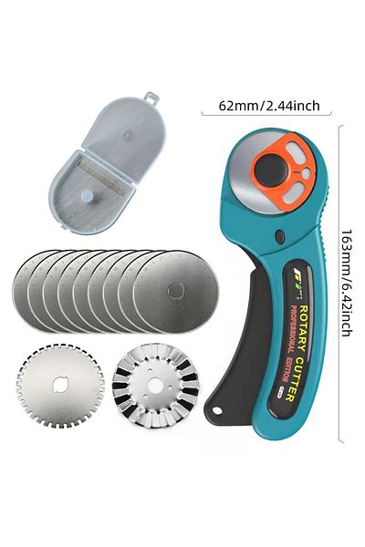 Choice Ft145 Sk5 811 Ft145 Rotary Cutter R45mm Patchwork Roller Easy Tearing Cutting Tools For Cloth Leathe