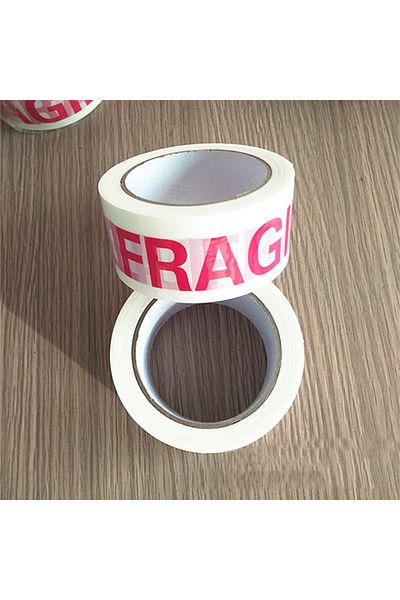 Choice 2021047 1roll 66meters Fragile Red Safety Adhesive Warning Tapes Diy Sticker Goods Package Accessori